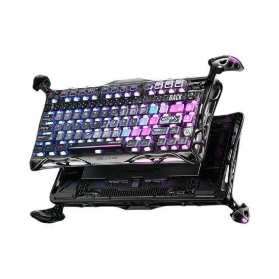 Gravastar Mercury K1 Pro Special Edition Cyberpunk Mechanical Keyboard
