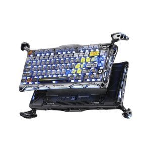 Gravastar Mercury K1 Pro Interstellar Silver Mechanical Keyboard