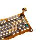 Gravastar Mercury K1 Pro Battle-Worn Yellow Mechanical Keyboard
