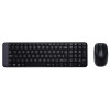 Logitech MK215 Wireless Keyboard with Mouse – Portable 2.4GHz USB Receiver, Black