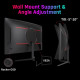 KTC H24S17 24 inch FHD 165Hz Curved Gaming Monitor