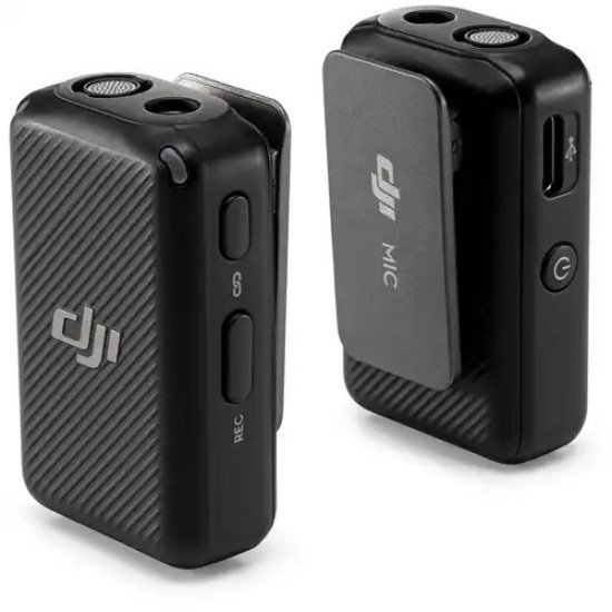 DJI Mic Mini (2 TX + 1 RX + Charging Case) Dual-channel Wireless Microphone