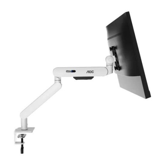 AOC AM400W Single Monitor Arm White