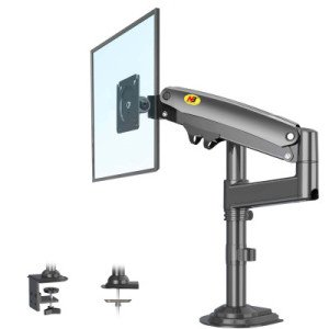 NB H100 22 To 35 Inch Monitor Holder Arm Gas Spring Full Motion LCD TV Mount 2-12kg