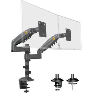 North Bayou H180 Dual Monitor Gas Spring Mount