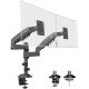 North Bayou H180 Dual Monitor Gas Spring Mount