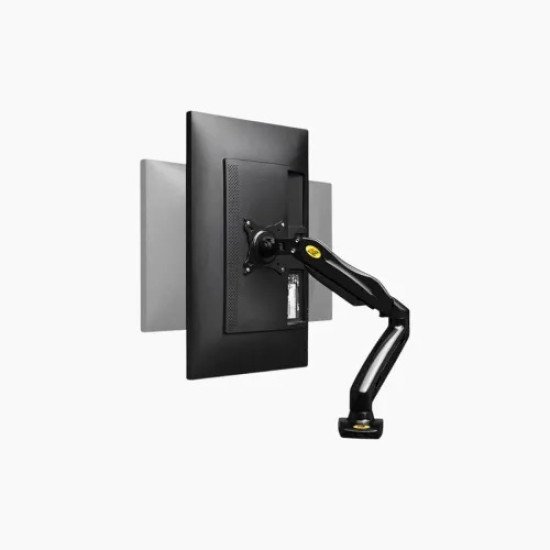 North Bayou F80 Adjustable Gas Spring Monitor Desk Mount