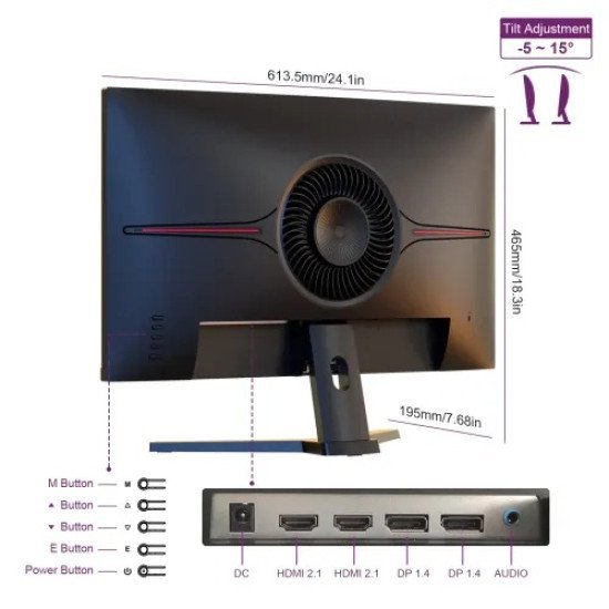 GEESUU BlazeWheel MG270L2Q 27