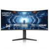 KOORUI 34E6UC 34" 165Hz WQHD Curved Gaming Monitor