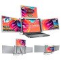 FOPO 14" 60Hz FHD IPS Tri-Screen Portable Monitor