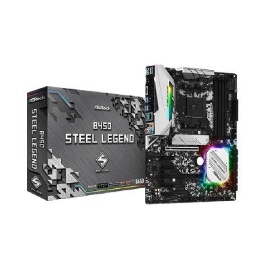 Asrock B450 Steel Legend AMD Motherboard