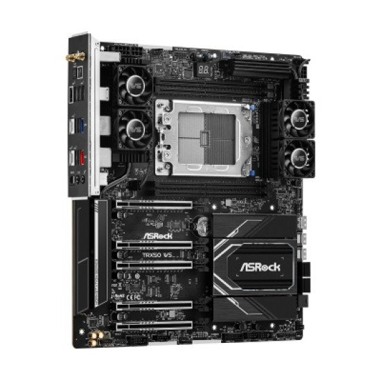 ASRock TRX50 WS sTR5 EATX AMD Threadripper Motherboard