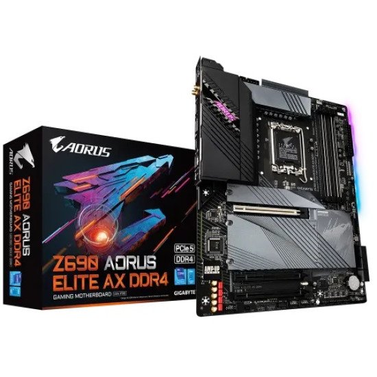 Gigabyte Z690 AORUS ELITE AX DDR4 14th Gen ATX Motherboard