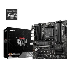 MSI B550M Pro-VDH AMD AM4 DDR4 Micro-ATX Motherboard