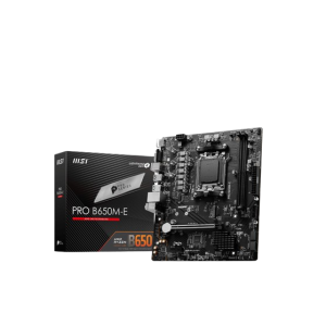 MSI PRO B650M-E AM5 mATX Motherboard