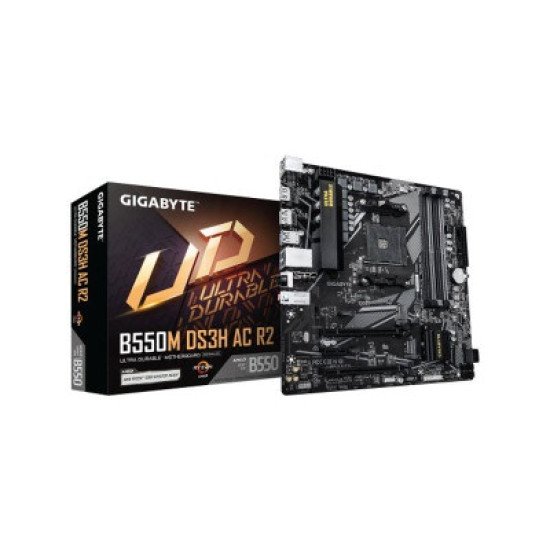 GIGABYTE B550M DS3H AC R2 (Wi-Fi) DDR4 AMD Motherboard