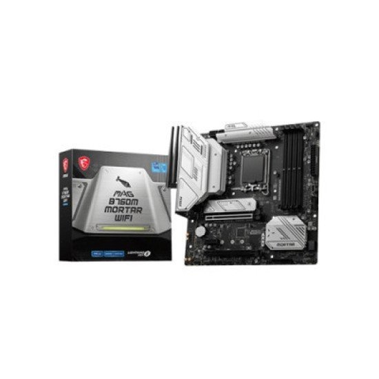 MSI MAG B760M MORTAR WIFI DDR5 12TH & 13TH GEN MOTHERBOARD