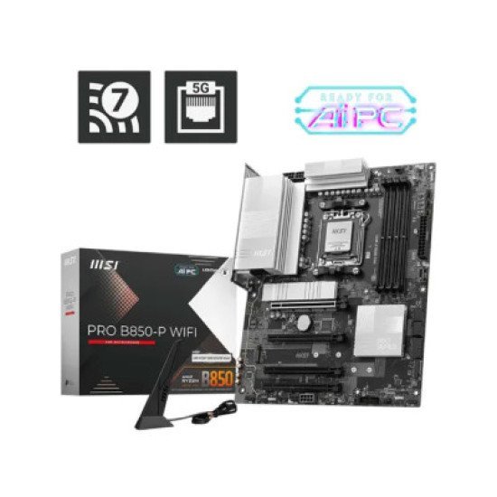 MSI PRO B850-P WIFI AM5 ATX Motherboard