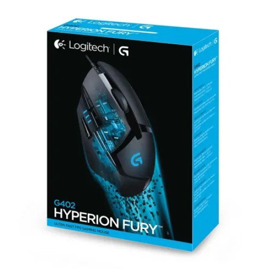 Logitech G402 Hyperion Fury ULTRA-FAST FPS Gaming Mouse