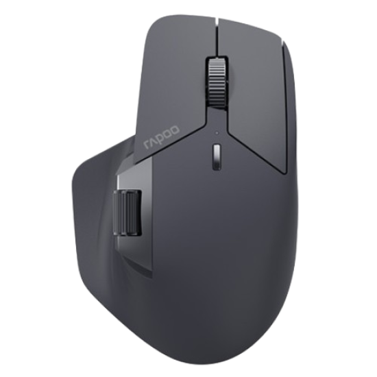 Rapoo MT760M Mini Multi Mode WirelessLight Black Programmable Mouse
