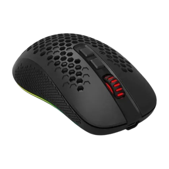 Redragon M694 Hana Triple Mode RGB Honeycomb Gaming Mouse