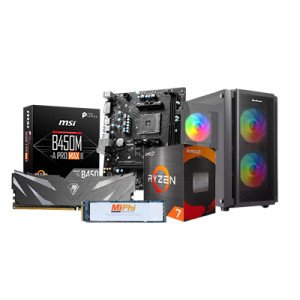 PC Build with AMD Ryzen 7 5700G and MSI B450M-A PRO MAX II