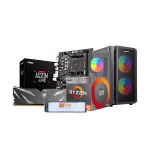PC Build with Ryzen 5 3400G and MSI A520M-A Pro AM4