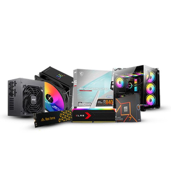 PC Build with Ryzen 7 7700 and MSI B840M GAMING WIFI6E