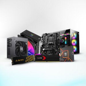 PC Build with Ryzen 7 7700 and MSI PRO B650M-E DDR5