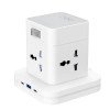 Deli ET762 4 Port 1.6 Meter Standing Power Strip