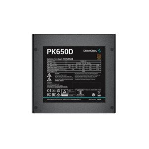 DeepCool PK650D 650 Watt 80 PLUS Bronze Power Supply
