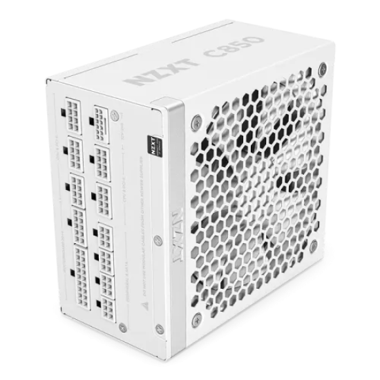 NZXT C850 Gold ATX 3.1 850 Watt 80 Plus Gold Full Modular Power Supply White (EU)