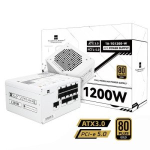 Thermalright TR-TG1200-W 80 Plus Gold White Full Modular ATX 3.0 PCI-e 5.0 Power Supply