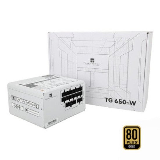Thermalright TG-650 650W 80 Plus Gold White Colour Power Supply
