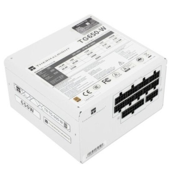 Thermalright TG-650 650W 80 Plus Gold White Colour Power Supply