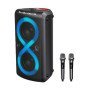 Monster Cycle Plus RGB Party Speaker with Wireless Microphone