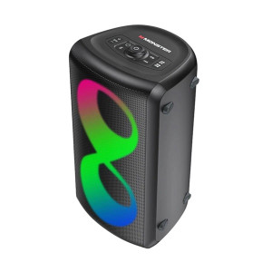 Monster Cycle RGB Party Speaker with Wireless Microphone
