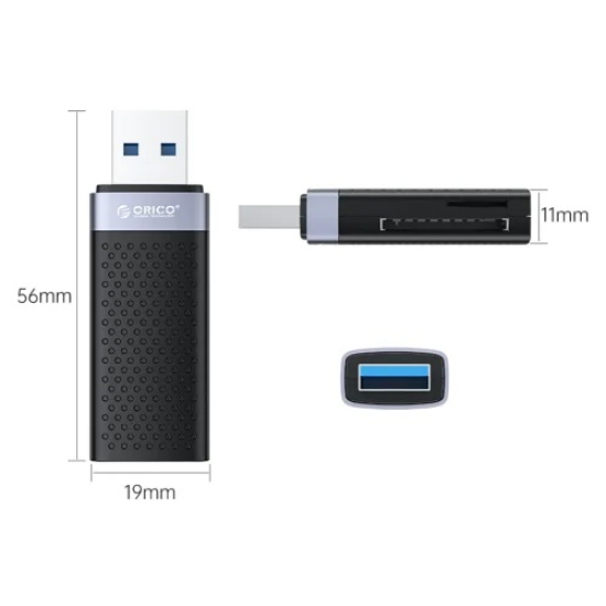ORICO CS2T-A3 Portable Smart TF/SD Card Reader