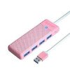 ORICO PAPW4A-U3 PW SERIES 4-PORT USB 3.0 HUB pink