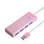 ORICO PAPW4A-U3 PW SERIES 4-PORT USB 3.0 HUB pink